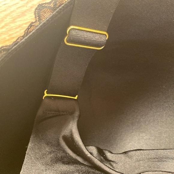 Joyspun Underwire Balconette Bra multiple sizes 40-46 Black lace full figure - Picture 7 of 8